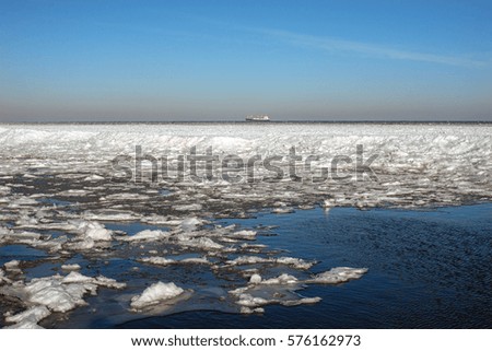 sea and ice