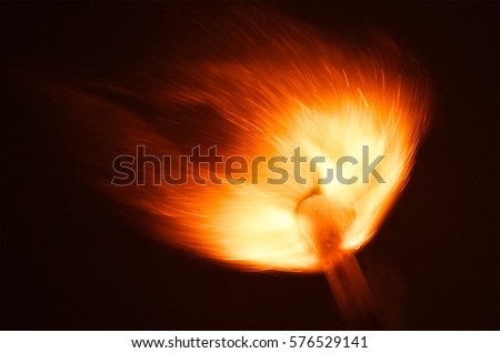 Flaming Match stick Royalty-Free Stock Photo #576529141