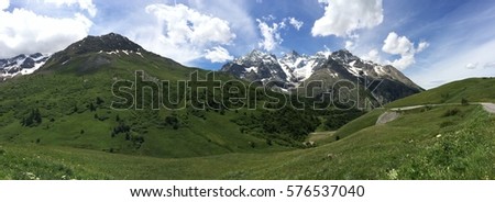 scenic alpine landscape
