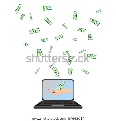 Money from laptop