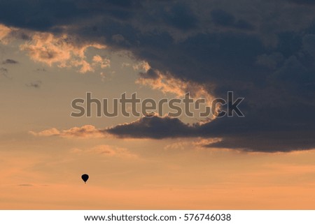 Balloon, sky, Czech republic