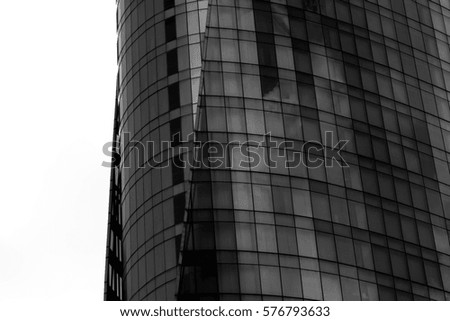 Monochrome Backgrounds of Modern architecture black and white.