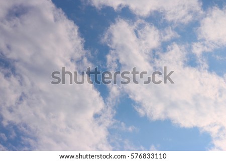 Blue sky clouds sunshine background wallpaper