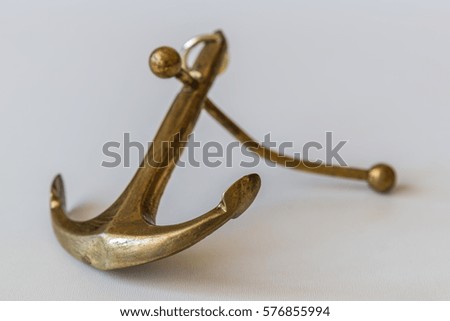 Anchor isolated on white background