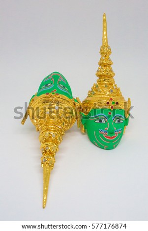 Ramayana head green