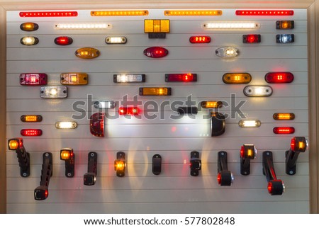 marker lights trucks and trailers
