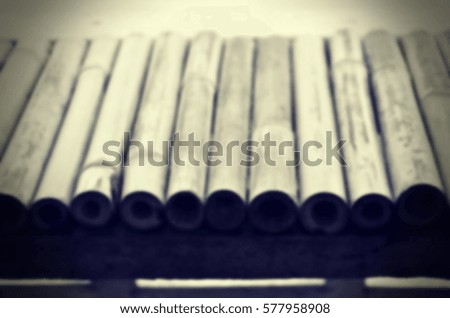Blurred  background abstract and can be illustration to article of bamboo