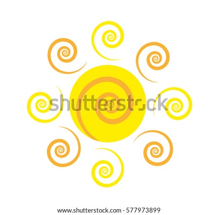 sun bright icon