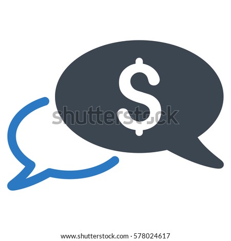 Wire Transfer vector pictograph. Illustration style is a flat iconic bicolor smooth blue symbol on white background.