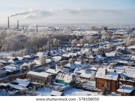 Winter in Omsk