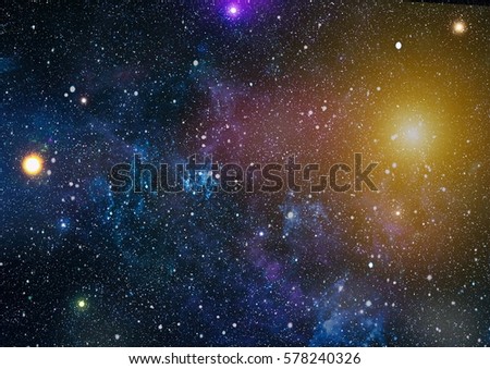 Starry outer space  background texture .