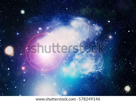 Starry outer space  background texture
