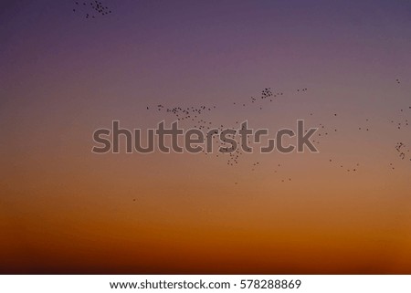 sunset and sunrise on Thailand