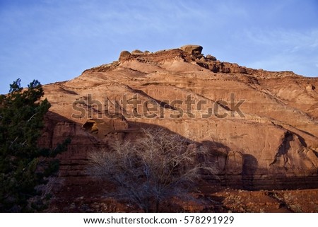 Sunset Monument Valley Arizona USA