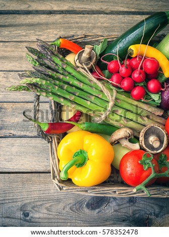 Healthy Organic Vegetables 