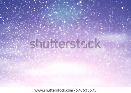 Magic festive pink or serenity background. Bokeh light and sparkles. Abstract glitter lights.
