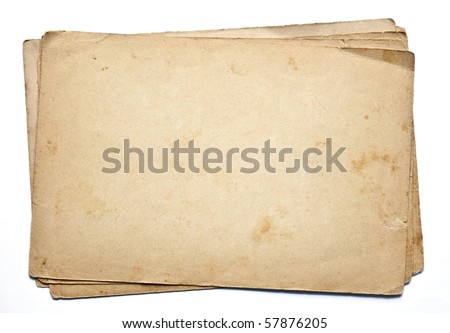 Old paper. Series Royalty-Free Stock Photo #57876205