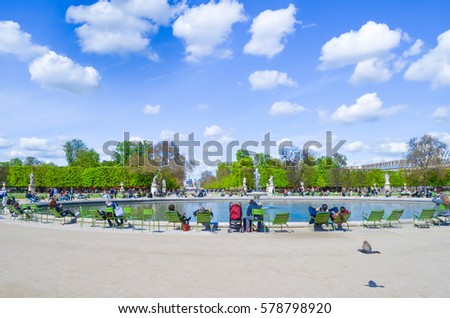 Blurred Background Paris cityscape and The streets . View from famous France . Travel concept photo During a trip to through Europe.  Paris Best Destinations in Europe