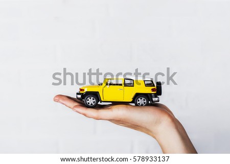 Car in hand