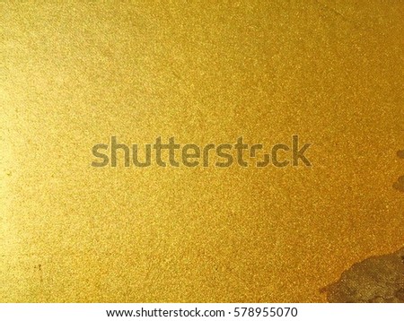 Gold or foil texture and wall background