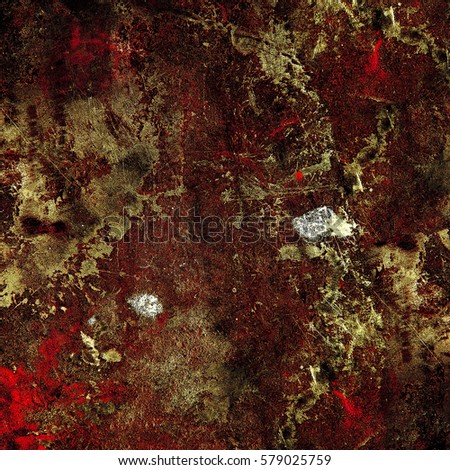 Grunge texture: red, black, white color