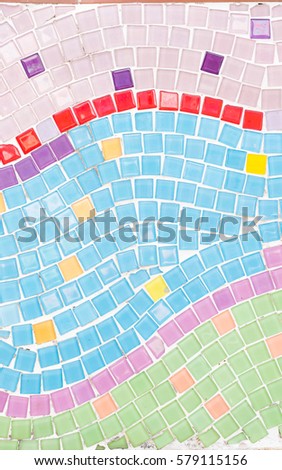 Colorful mosaic background