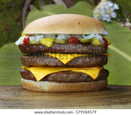 Triple Meat Burger