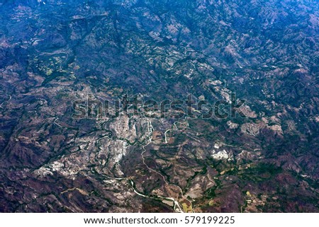 La Paz San Jose del Cabo Baja California Sur Mexico aerial view 