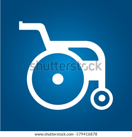 medical wheelchair icon