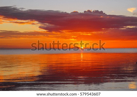 Sunset in The Philippines