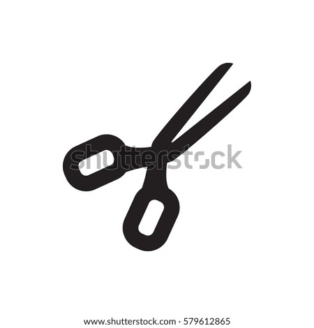 scissors icon illustration isolated vector sign symbol
