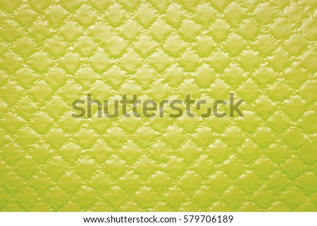 yellow texture of sofa background. yellow Leather Texture