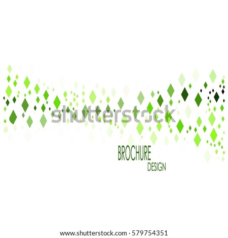 Greenery Geometric Brochure Design Template
