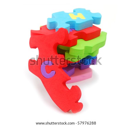 stacking letter puzzles