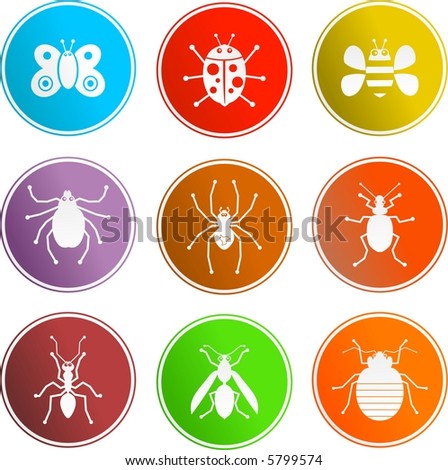 bug sign icons