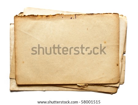 Old paper. Series Royalty-Free Stock Photo #58001515