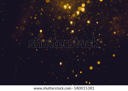 Gold abstract bokeh background Royalty-Free Stock Photo #580015381
