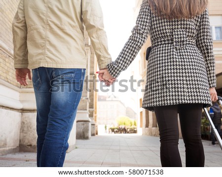 Young Couple Exploring the City