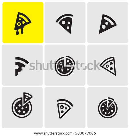 Pizzas icons
