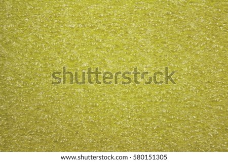 Yellow vintage foamed polyethylene background