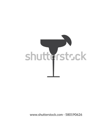 cocktail icon. sign design