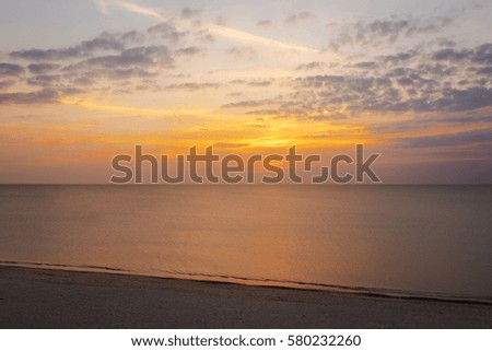 Gold sunset. Beautiful sunset . Gold. Sea sunset background. Amazing sea picture.sea waves. Summer 