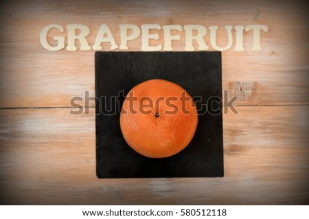 grapefruit whole food art