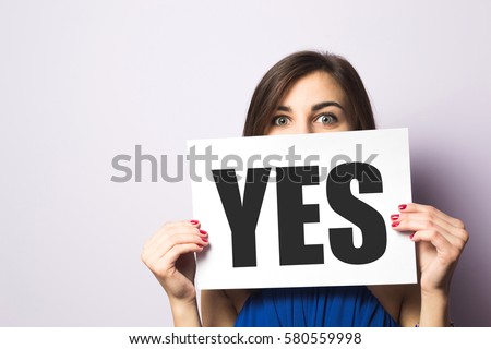 Yes Royalty-Free Stock Photo #580559998