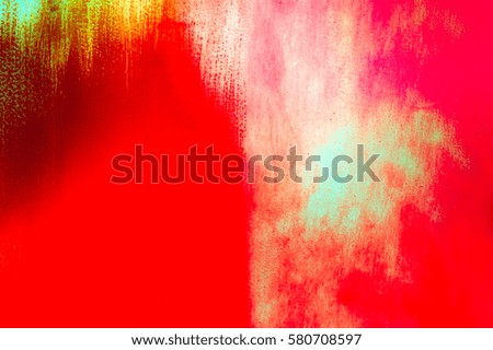Colored wall rainbow style background texture