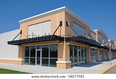 New Commercial, Retail and Office Space available for sale or lease Royalty-Free Stock Photo #58077985