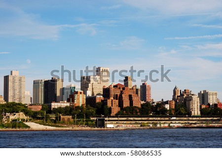 Downtown Brooklyn skyline in New York City