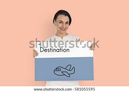 Holiday Journey Flight Travel Icon
