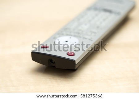 Face of a remote