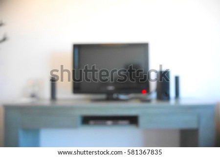 Picture blurred  for background abstract and can be illustration to article of television